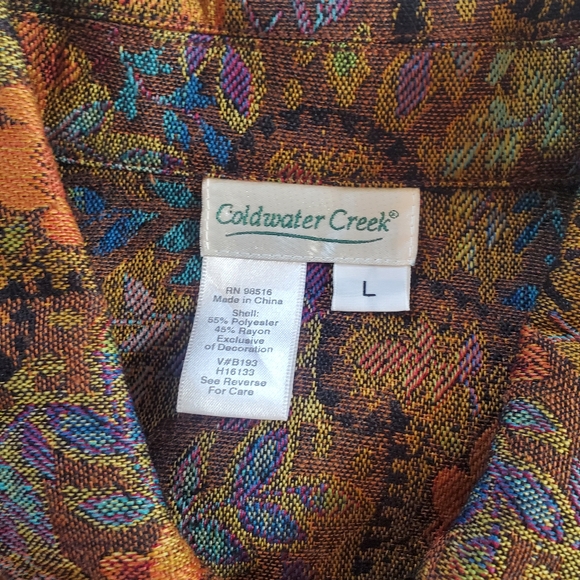 AUTUMN Colors BEADED Jacket from Coldwater Creek. Good CONDITION. - Picture 4 of 7
